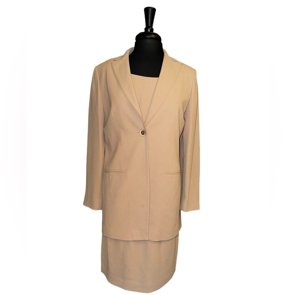 Jones New York Taupe Suit